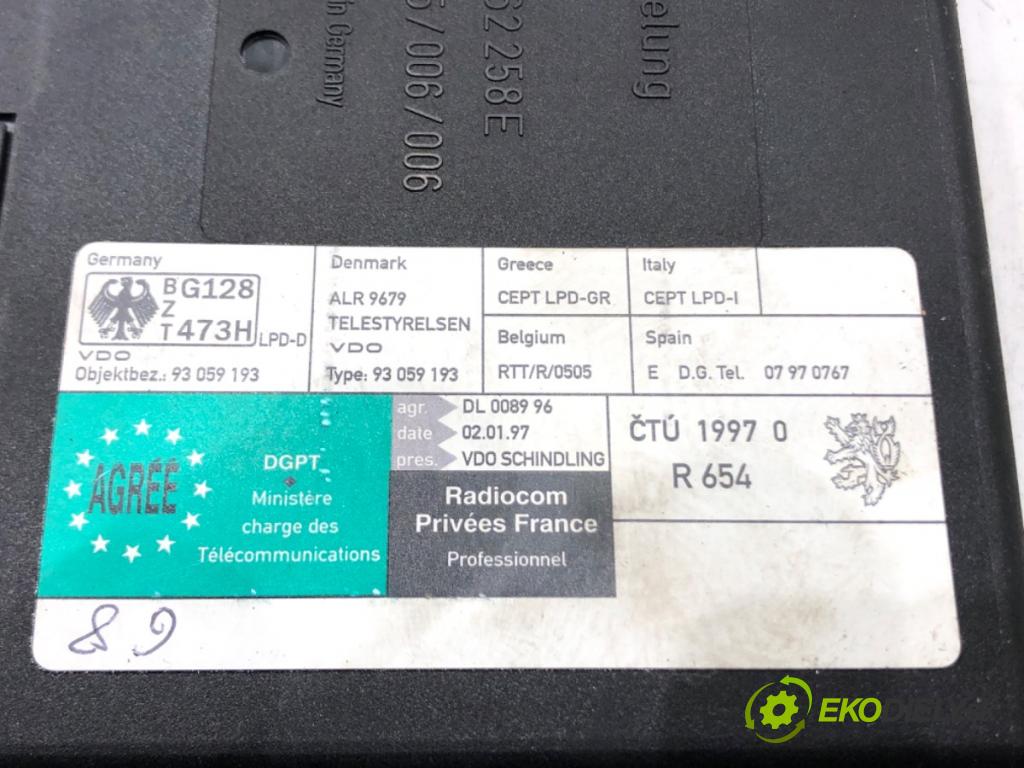 AUDI A6 C5 Avant (4B5) 1997 - 2005    1.8 T quattro 132 kW [180 KM] benzyna 1997 - 2005  Modul komfortu 4B0962258E (Moduly komfortu)