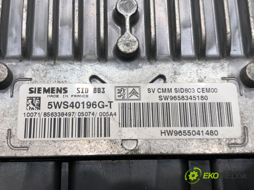 PEUGEOT 407 SW (6E_) 2004 - 2011    2.0 HDi 135 100 kW [136 KM] olej napędowy 2004 - 2010  riadiaca jednotka Motor 9655041480 (Riadiace jednotky)