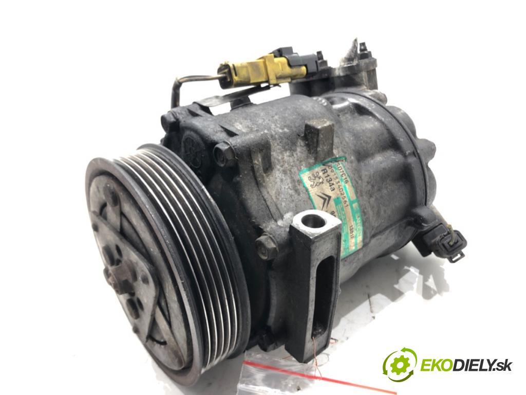 PEUGEOT 407 SW (6E_) 2004 - 2011    2.0 HDi 135 100 kW [136 KM] olej napędowy 2004 - 2010  Kompresor klimatizácie 9656574080 (Kompresory klimatizácie)