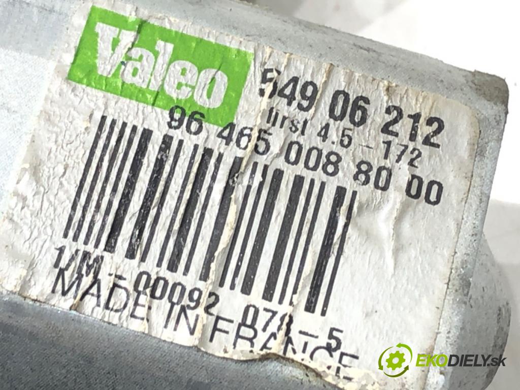 PEUGEOT 407 SW (6E_) 2004 - 2011    2.0 HDi 135 100 kW [136 KM] olej napędowy 2004 - 2010  motor stěračů zadní část 9646500880