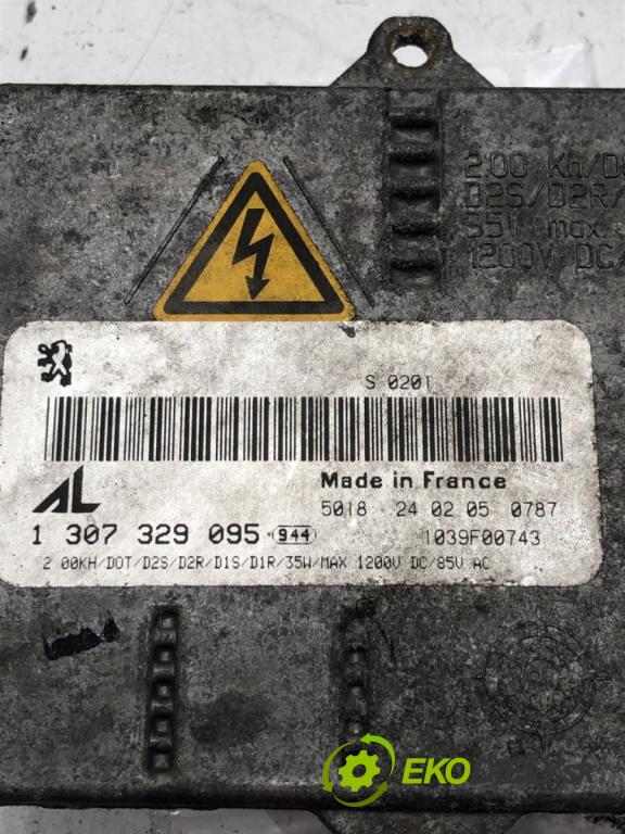 PEUGEOT 407 SW (6E_) 2004 - 2011    2.0 HDi 135 100 kW [136 KM] olej napędowy 2004 - 2010  Menič XENON 1307329095 (Riadiace jednotky xenónu)
