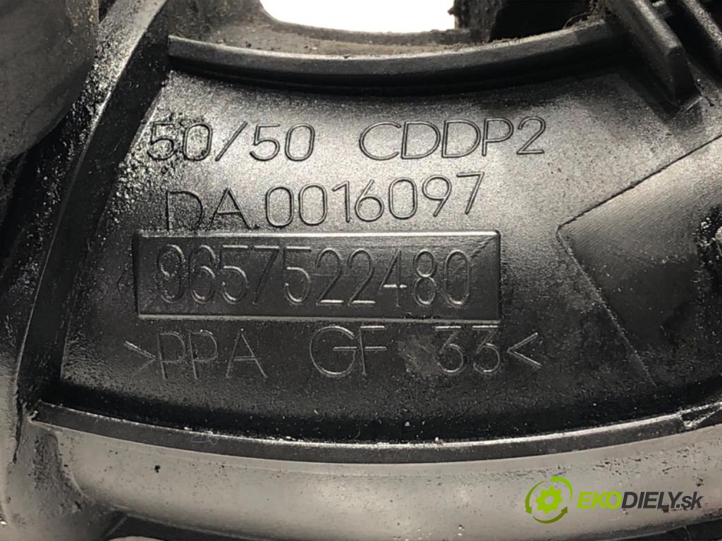 PEUGEOT 407 SW (6E_) 2004 - 2011    2.0 HDi 135 100 kW [136 KM] olej napędowy 2004 - 2010  Škrtiaca klapka 9657522480 (Škrtiace klapky)