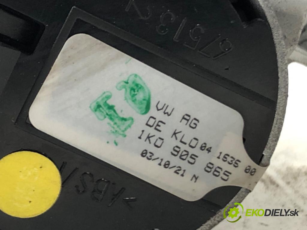 VW GOLF V (1K1) 2003 - 2010    2.0 TDI 103 kW [140 KM] olej napędowy 2004 - 2008  spinačka 1K0905851B (Spínacie skrinky a kľúče)