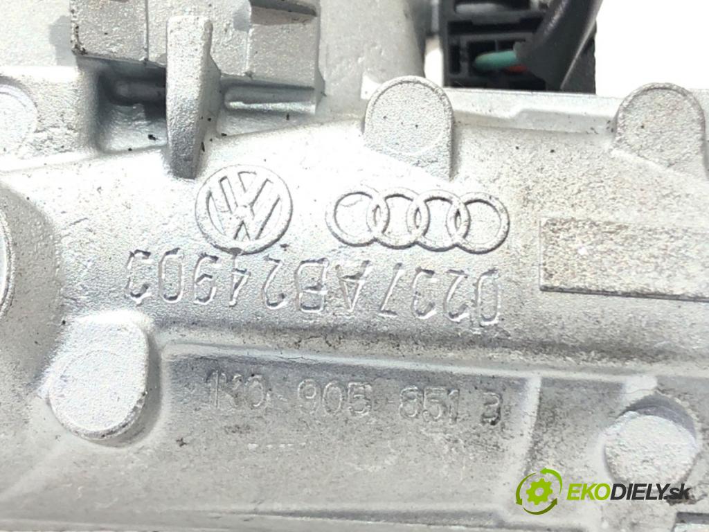 VW GOLF V (1K1) 2003 - 2010    2.0 TDI 103 kW [140 KM] olej napędowy 2004 - 2008  spinačka 1K0905851B (Spínacie skrinky a kľúče)