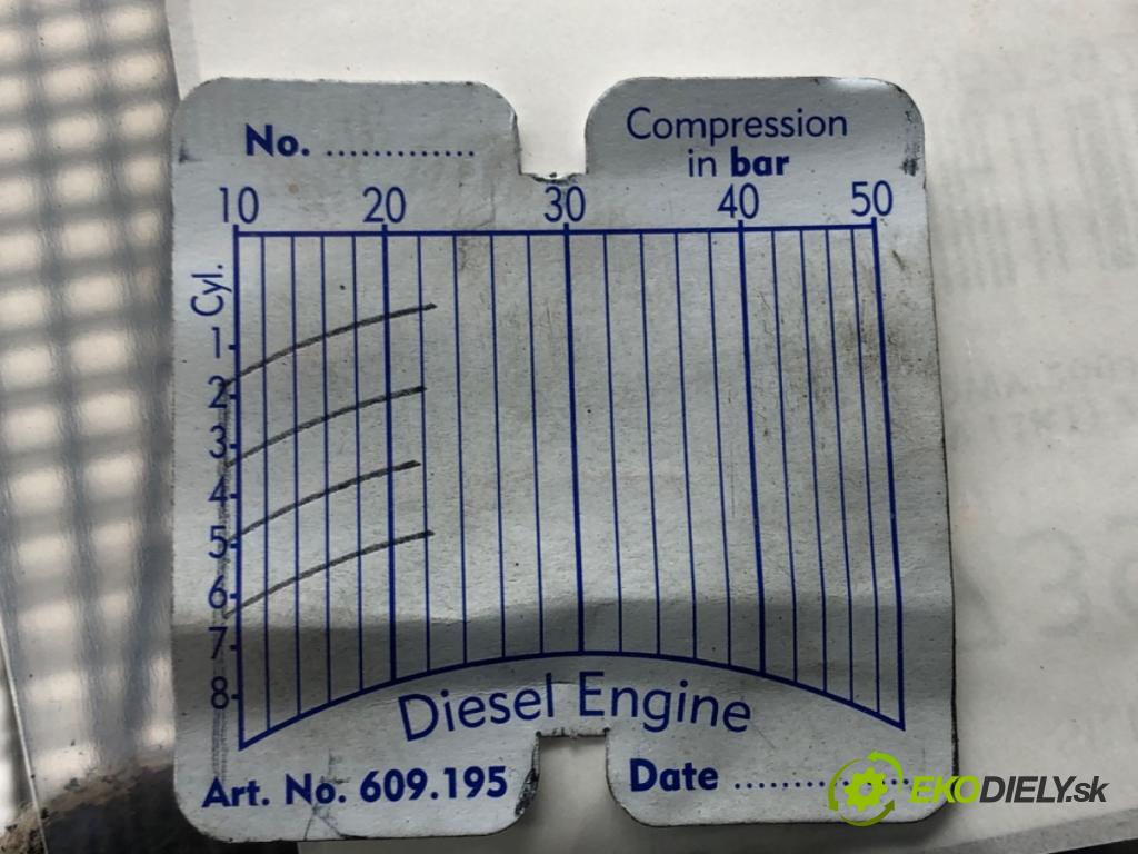 VW GOLF V (1K1) 2003 - 2010    2.0 TDI 103 kW [140 KM] olej napędowy 2004 - 2008  motor BKD (Motory (kompletní))