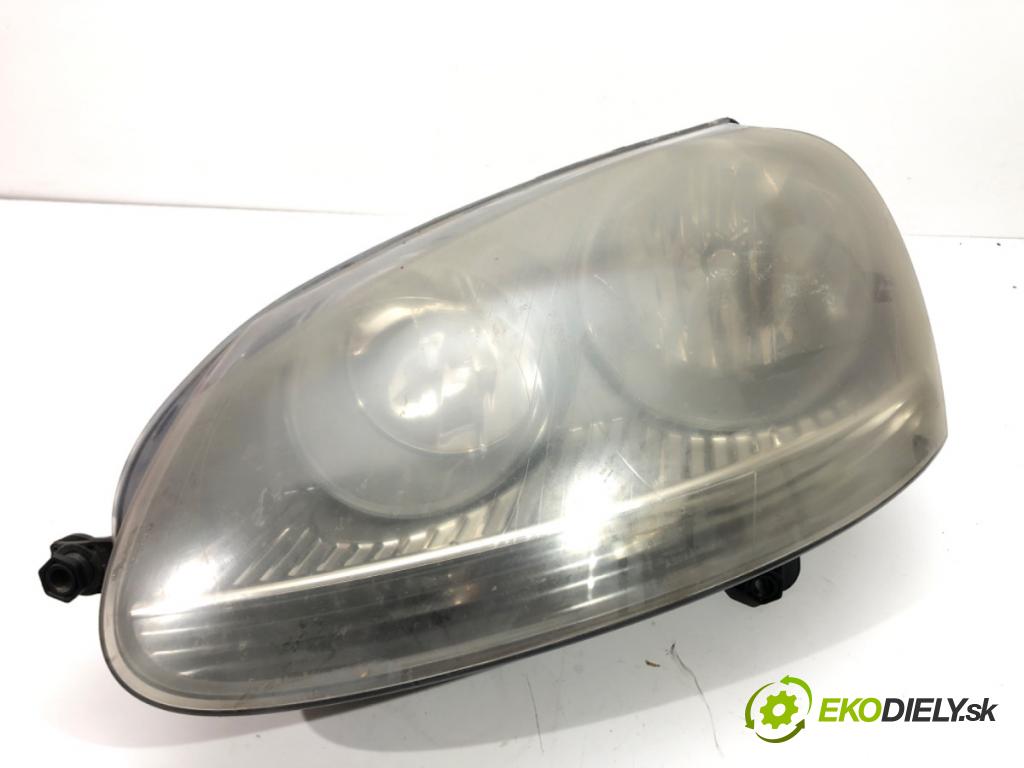 VW GOLF V (1K1) 2003 - 2010    2.0 TDI 103 kW [140 KM] olej napędowy 2004 - 2008  světlomet levý přední část 1EG247007-01