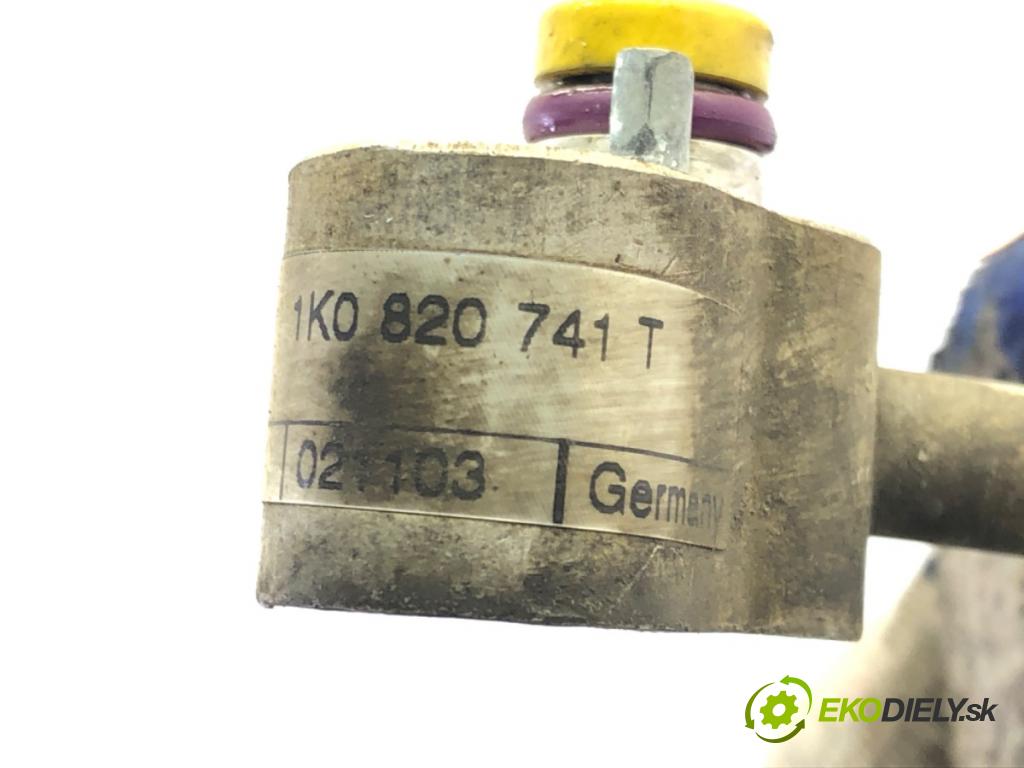 VW GOLF V (1K1) 2003 - 2010    2.0 TDI 103 kW [140 KM] olej napędowy 2004 - 2008  rúrka klimatizácie 1K0820741T (Rúrky klimatizácie)