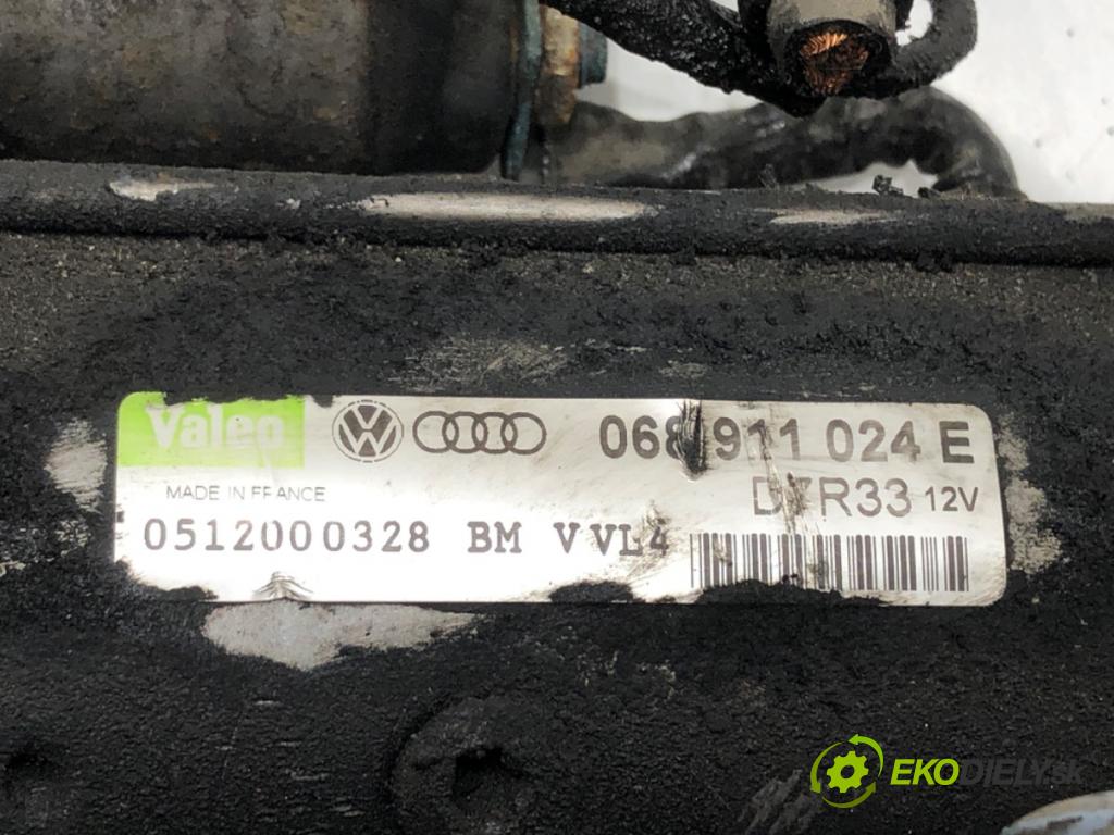VW PASSAT B5.5 (3B3) 2000 - 2005    1.9 TDI 74 kW [101 KM] olej napędowy 2000 - 2005  Štartér 068911024E (Štartéry)