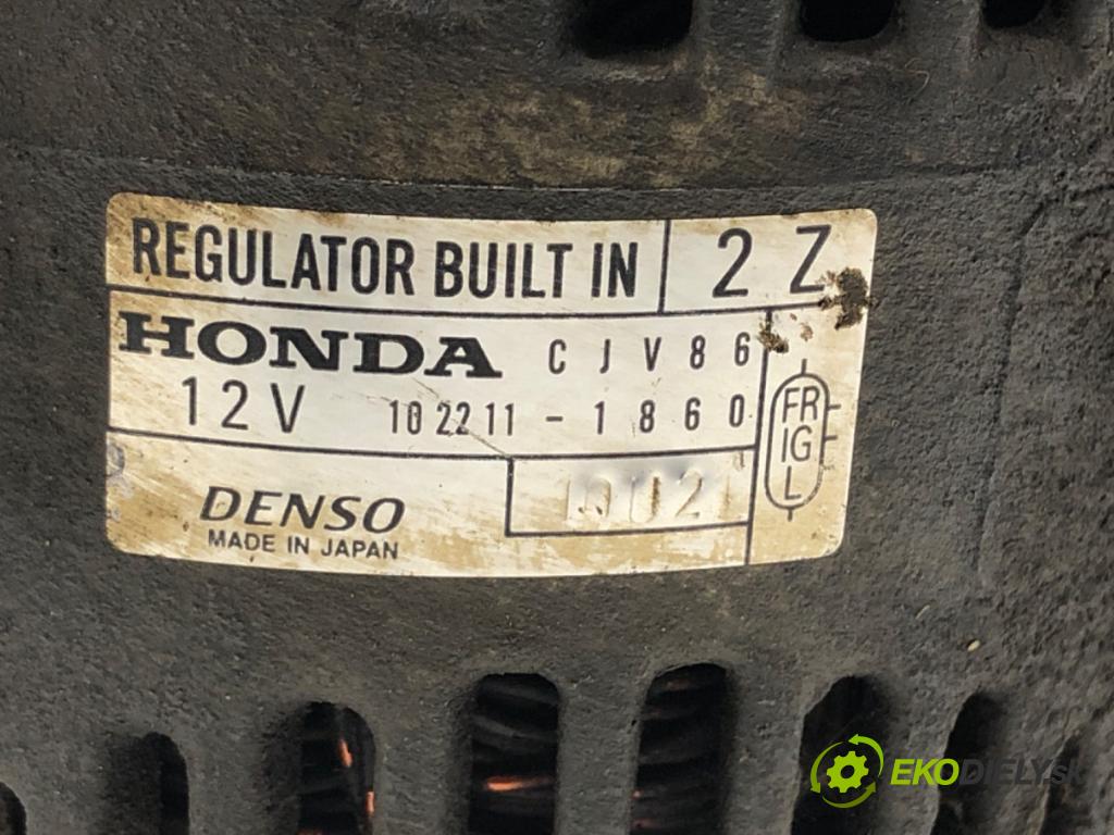 HONDA CR-V I (RD) 1995 - 2002    2.0 16V 4WD (RD1, RD3) 108 kW [147 KM] benzyna 1999 - 2002  Alternátor CJV86-1860 (Alternátory)