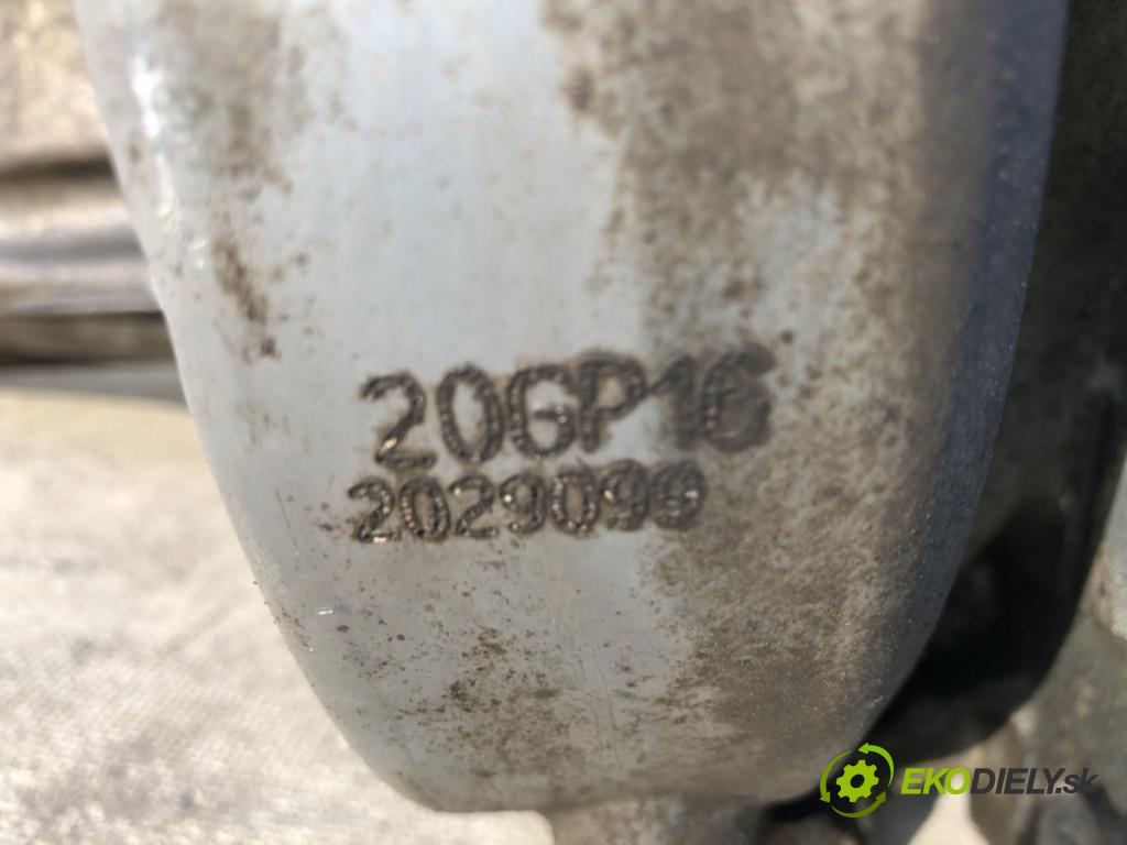 FIAT DUCATO Platforma / podwozie (250_) 2006 - 2022    130 Multijet 2,3 D 96 kW [131 KM] olej napędowy 2006 - 2022  Prevodovka 20GP16 (Prevodovky)