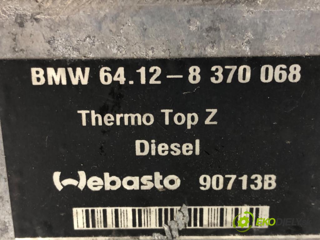 BMW 3 (E46) 1997 - 2005    320 d 100 kW [136 KM] olej napędowy 1998 - 2001  Webasto 8370068 (Webasto ohřívače)
