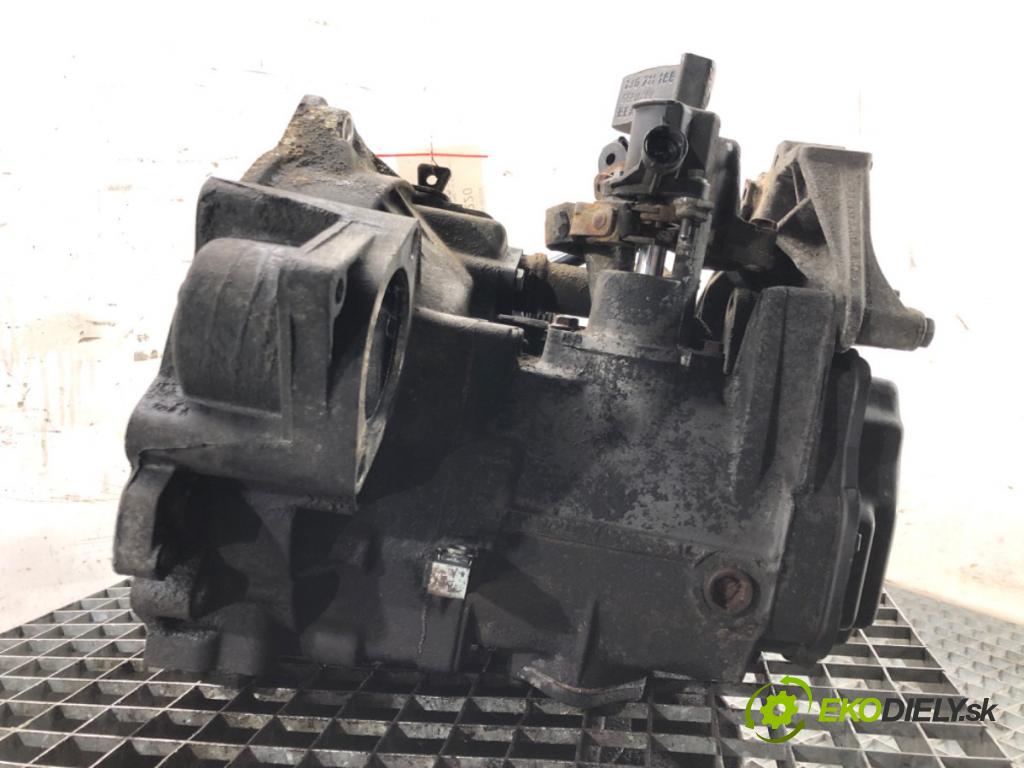 AUDI A3 (8L1) 1996 - 2006    1.8 92 kW [125 KM] benzyna 1996 - 2003  Prevodovka CZM (Prevodovky)