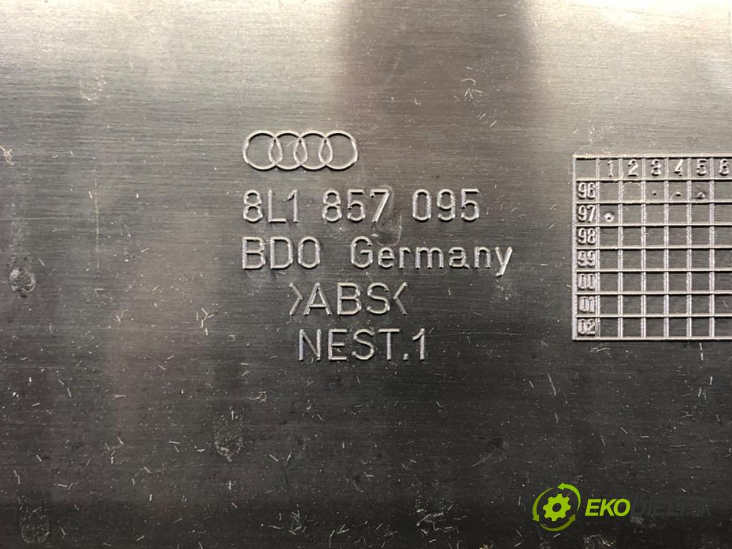 AUDI A3 (8L1) 1996 - 2006    1.8 92 kW [125 KM] benzyna 1996 - 2003  Priehradka, kastlík spolujazdca 8L1857095 (Priehradky, kastlíky)