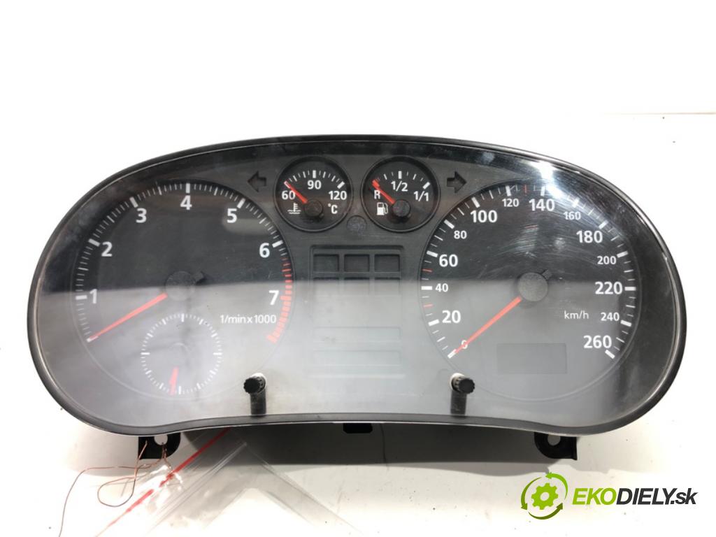 AUDI A3 (8L1) 1996 - 2006    1.8 92 kW [125 KM] benzyna 1996 - 2003  Prístrojovka 8L0919860A (Prístrojové dosky, displeje)
