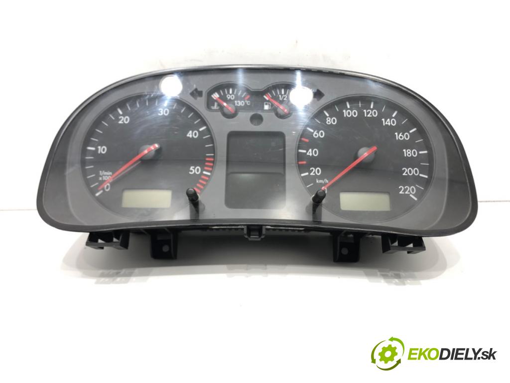 VW GOLF IV (1J1) 1997 - 2008    1.9 TDI 66 kW [90 KM] olej napędowy 1997 - 2004  Prístrojovka 1J0920822B (Prístrojové dosky, displeje)