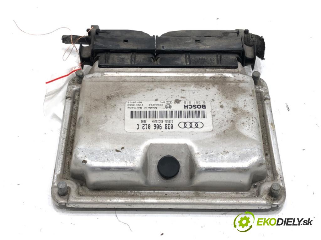 AUDI A3 (8L1) 1996 - 2006    1.9 TDI 66 kW [90 KM] olej napędowy 1996 - 2001  riadiaca jednotka Motor 038906012C (Riadiace jednotky)