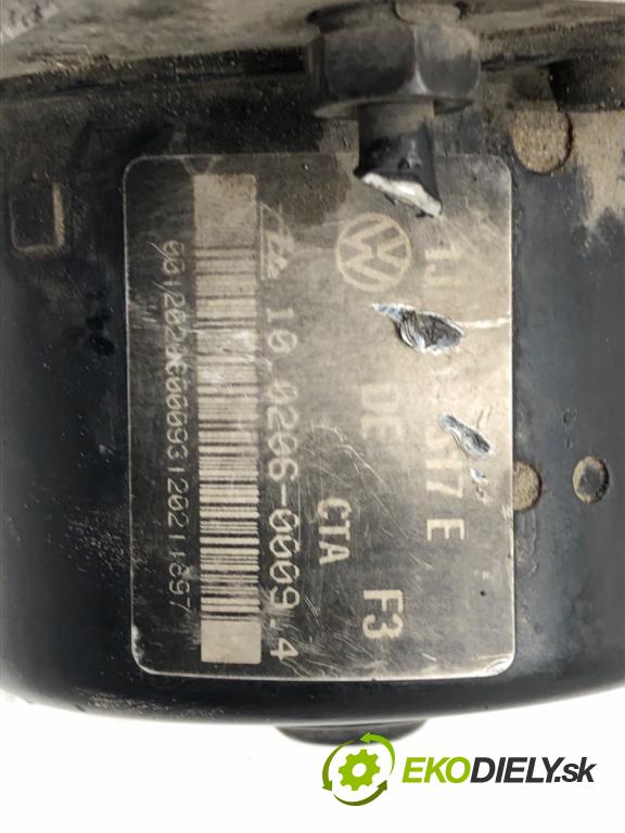 AUDI A3 (8L1) 1996 - 2006    1.9 TDI 66 kW [90 KM] olej napędowy 1996 - 2001  Pumpa ABS 1C0907379E (Pumpy ABS)