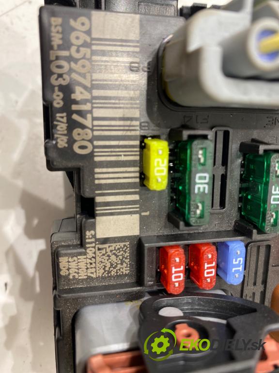 CITROEN C2 (JM_) 2003 - 2017    1.4 54 kW [73 KM] benzyna 2003 - 2009  Modul BSM 9659741780 (Ostatné)