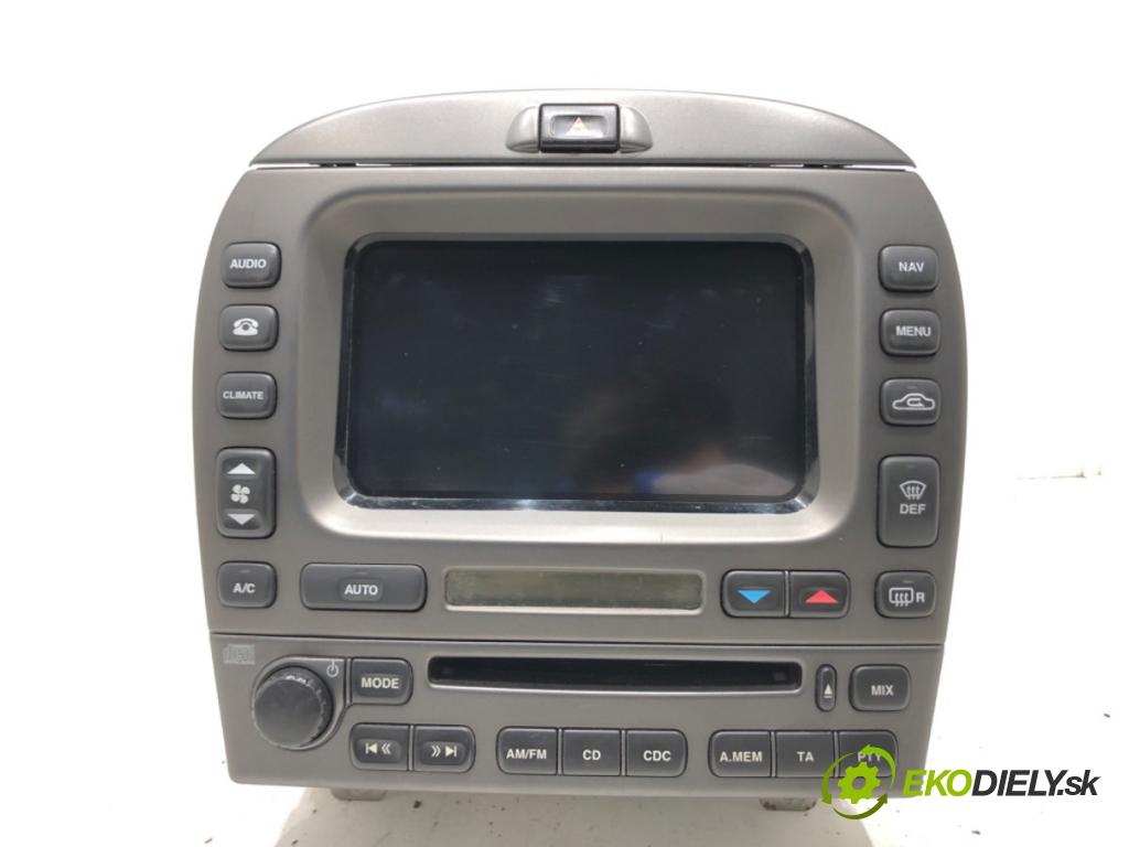 JAGUAR X-TYPE I (X400) 2001 - 2009    2.0 D 96 kW [130 KM] olej napędowy 2003 - 2009  RADIO 1X43-10E889-FB 4X43-18B876-BB (Audio zariadenia)