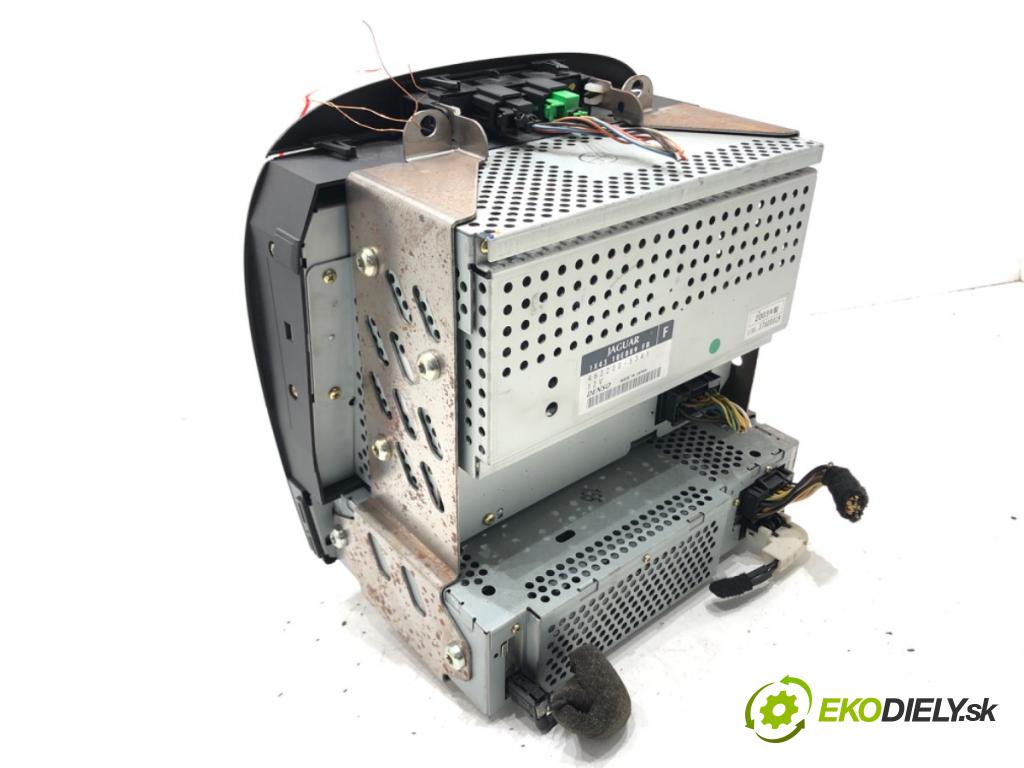 JAGUAR X-TYPE I (X400) 2001 - 2009    2.0 D 96 kW [130 KM] olej napędowy 2003 - 2009  RADIO 1X43-10E889-FB 4X43-18B876-BB (Audio zariadenia)