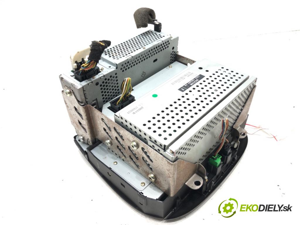 JAGUAR X-TYPE I (X400) 2001 - 2009    2.0 D 96 kW [130 KM] olej napędowy 2003 - 2009  RADIO 1X43-10E889-FB 4X43-18B876-BB (Audio zariadenia)