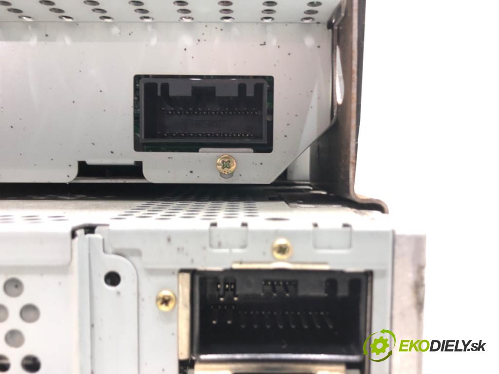 JAGUAR X-TYPE I (X400) 2001 - 2009    2.0 D 96 kW [130 KM] olej napędowy 2003 - 2009  RADIO 1X43-10E889-FB 4X43-18B876-BB (Audio zariadenia)