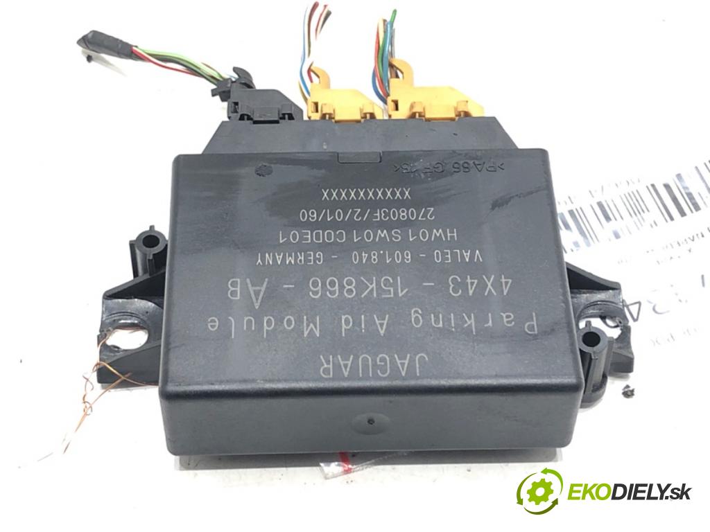 JAGUAR X-TYPE I (X400) 2001 - 2009    2.0 D 96 kW [130 KM] olej napędowy 2003 - 2009  Modul PDC 4X43-15K866-AB (Ostatné)