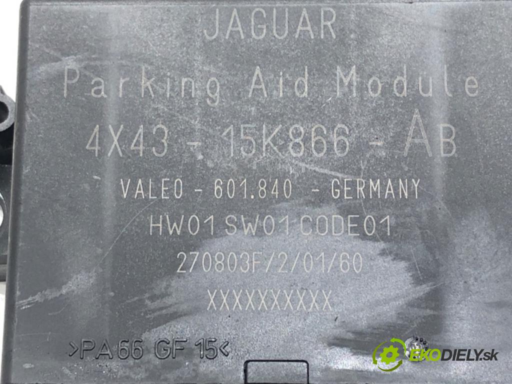 JAGUAR X-TYPE I (X400) 2001 - 2009    2.0 D 96 kW [130 KM] olej napędowy 2003 - 2009  Modul PDC 4X43-15K866-AB (Ostatné)