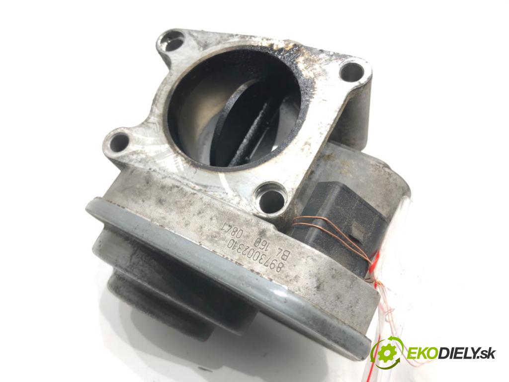 OPEL ASTRA H (A04) 2004 - 2014    1.7 CDTI (L48) 74 kW [100 KM] olej napędowy 2004 - 2010  Škrtiaca klapka 8973002310 (Škrtiace klapky)