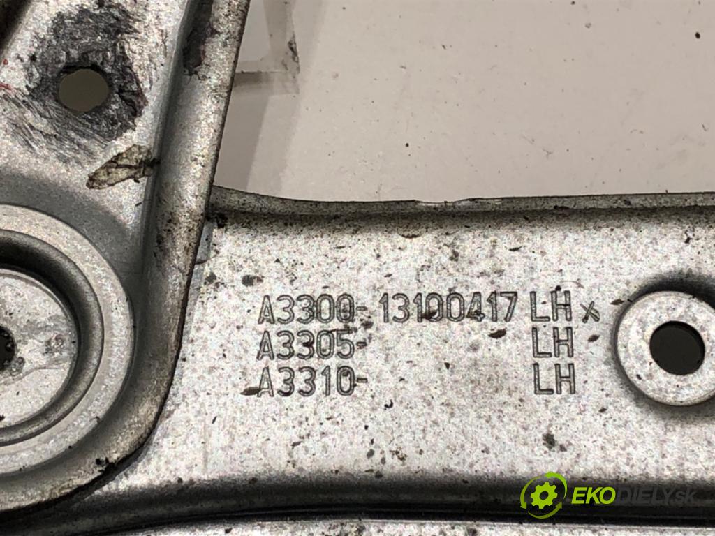 OPEL ASTRA H (A04) 2004 - 2014    1.7 CDTI (L48) 74 kW [100 KM] olej napędowy 2004 - 2010  mechanismus okna levý přední část 0130821988