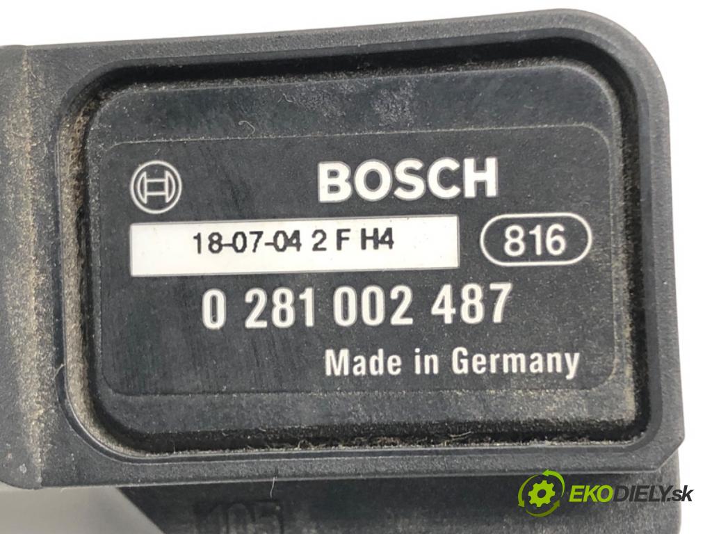 OPEL ASTRA H (A04) 2004 - 2014    1.7 CDTI (L48) 74 kW [100 KM] olej napędowy 2004 - 2010  MAP senzor 0281002487 (Ostatné)