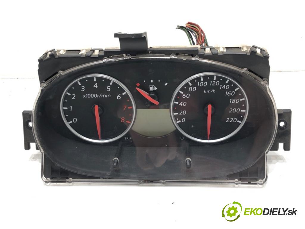 NISSAN MICRA III (K12) 2002 - 2010    1.2 16V 48 kW [65 KM] benzyna 2003 - 2010  Prístrojovka BC63D (Prístrojové dosky, displeje)