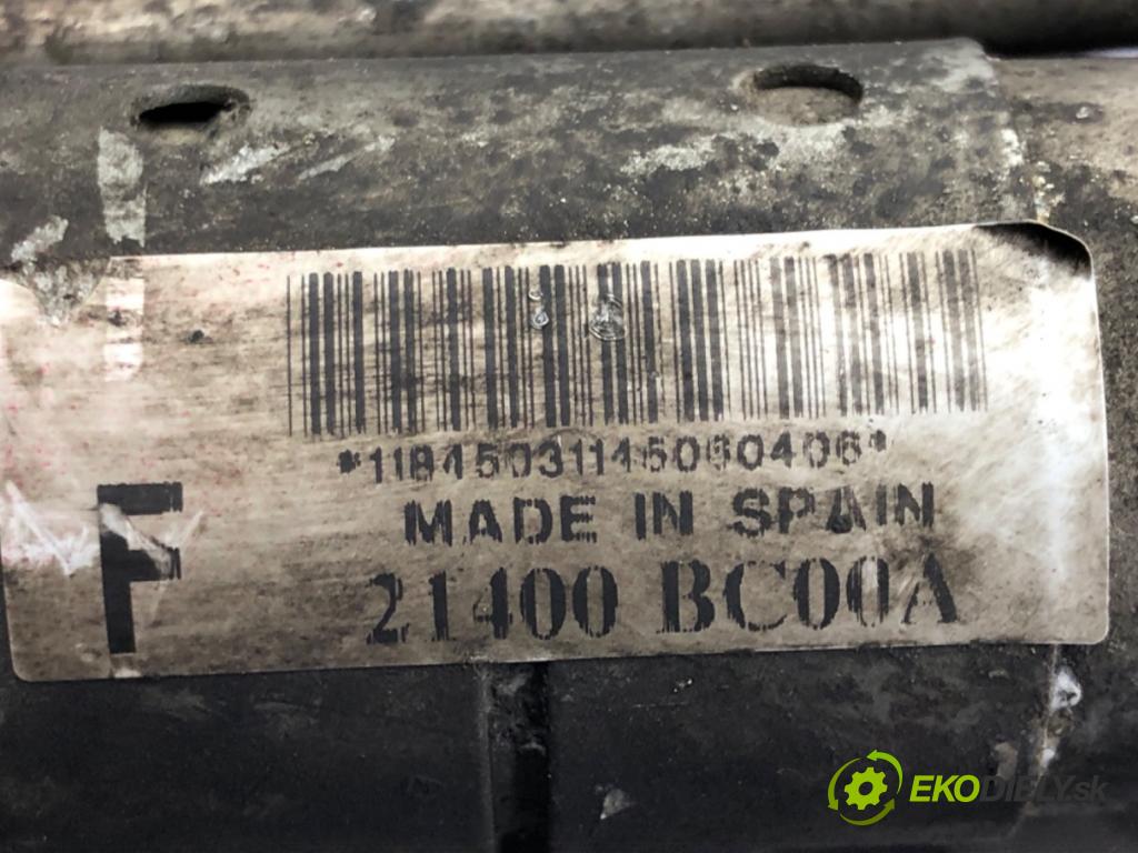 NISSAN MICRA III (K12) 2002 - 2010    1.2 16V 48 kW [65 KM] benzyna 2003 - 2010  chladič vody 21400BC00A (Chladiče vody)