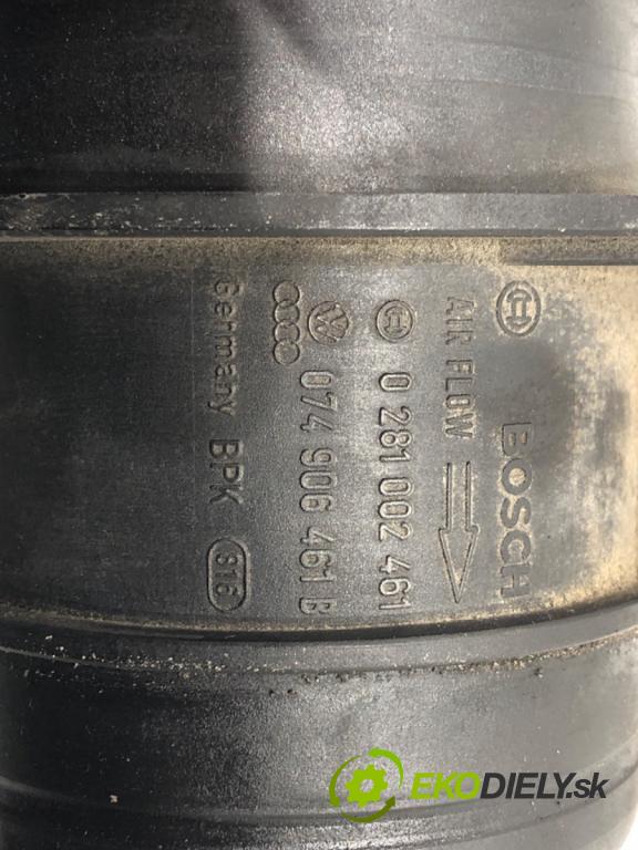 SKODA SUPERB I (3U4) 2001 - 2008    1.9 TDI 96 kW [130 KM] olej napędowy 2001 - 2008  Váha vzduchu 0281002461 (Váhy vzduchu)