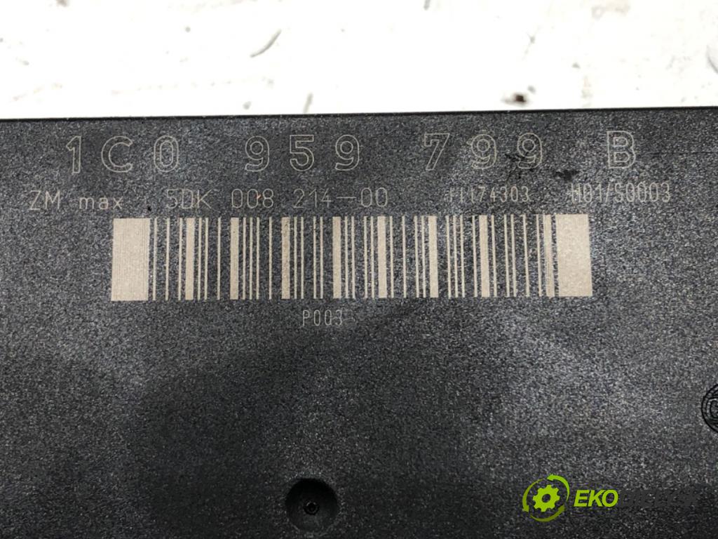 SKODA SUPERB I (3U4) 2001 - 2008    1.9 TDI 96 kW [130 KM] olej napędowy 2001 - 2008  Modul komfortu 1C0959799B (Moduly komfortu)