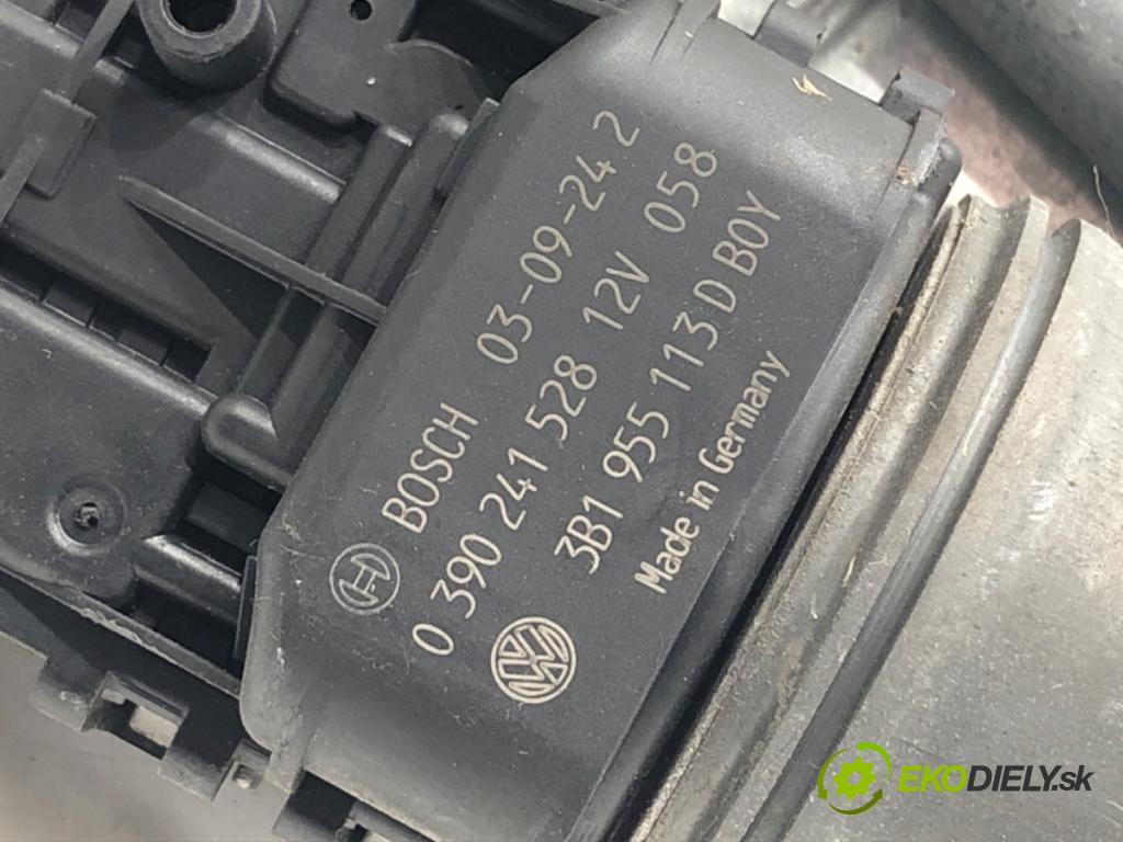 SKODA SUPERB I (3U4) 2001 - 2008    1.9 TDI 96 kW [130 KM] olej napędowy 2001 - 2008  Mechanizmus stieračov predný 3B1955113D (Motorčeky stieračov predné)