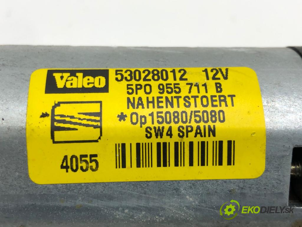 SEAT ALTEA (5P1) 2004 - 2022    1.9 TDI 77 kW [105 KM] olej napędowy 2004 - 2022  motor stěračů zadní část 5P0955711B