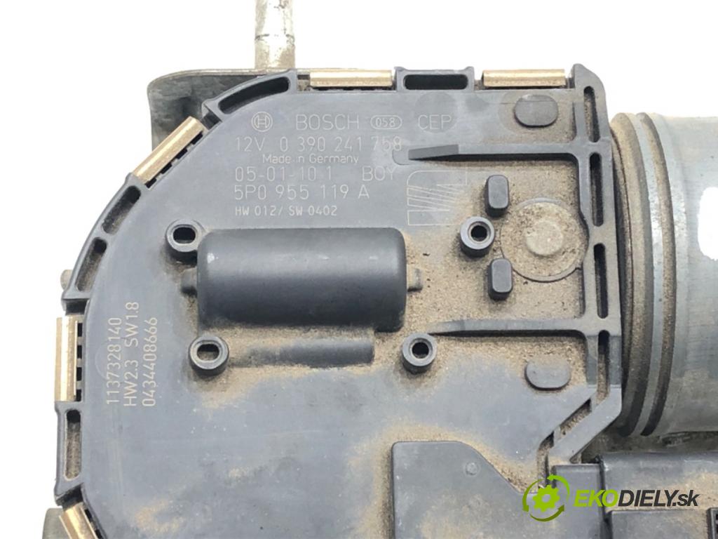 SEAT ALTEA (5P1) 2004 - 2022    1.9 TDI 77 kW [105 KM] olej napędowy 2004 - 2022  mechanismus stěračů levý přední část 5P0955023D