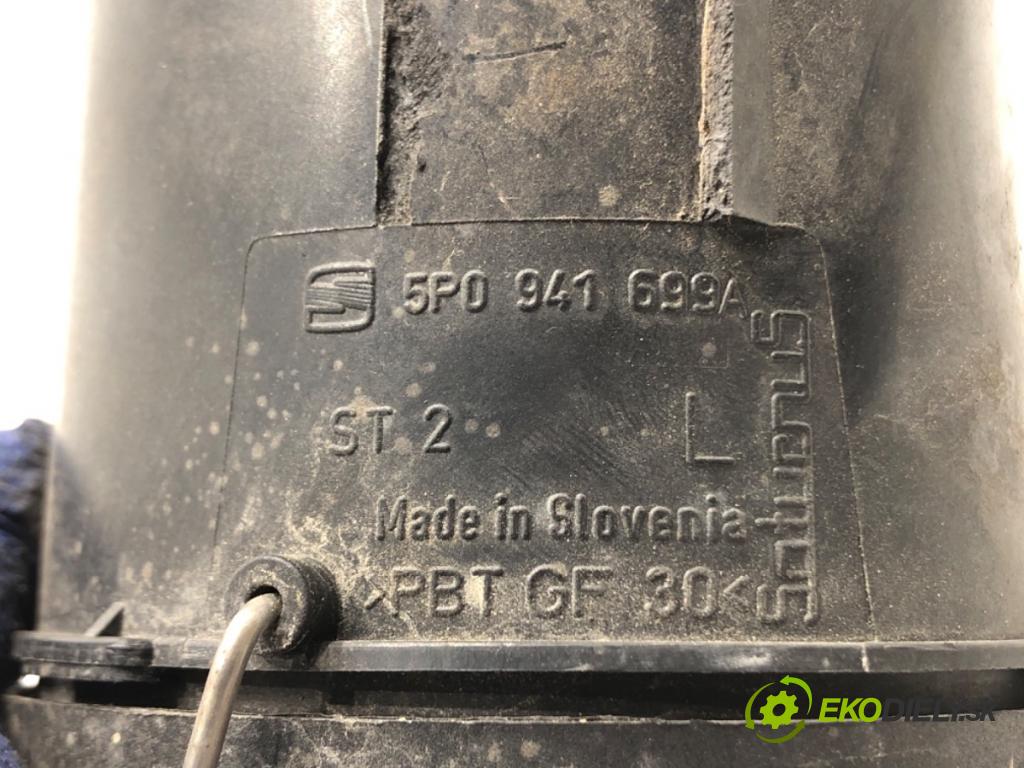 SEAT ALTEA (5P1) 2004 - 2022    1.9 TDI 77 kW [105 KM] olej napędowy 2004 - 2022  hmlové svetlo, hmlovka levý přední část 5P0941699A