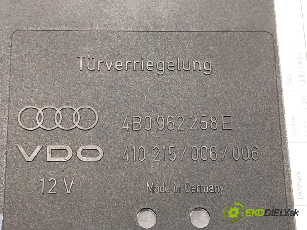 AUDI A6 C5 Avant (4B5) 1997 - 2005    1.8 T 132 kW [180 KM] benzyna 1999 - 2005  Modul komfortu 4B0962258E (Moduly komfortu)