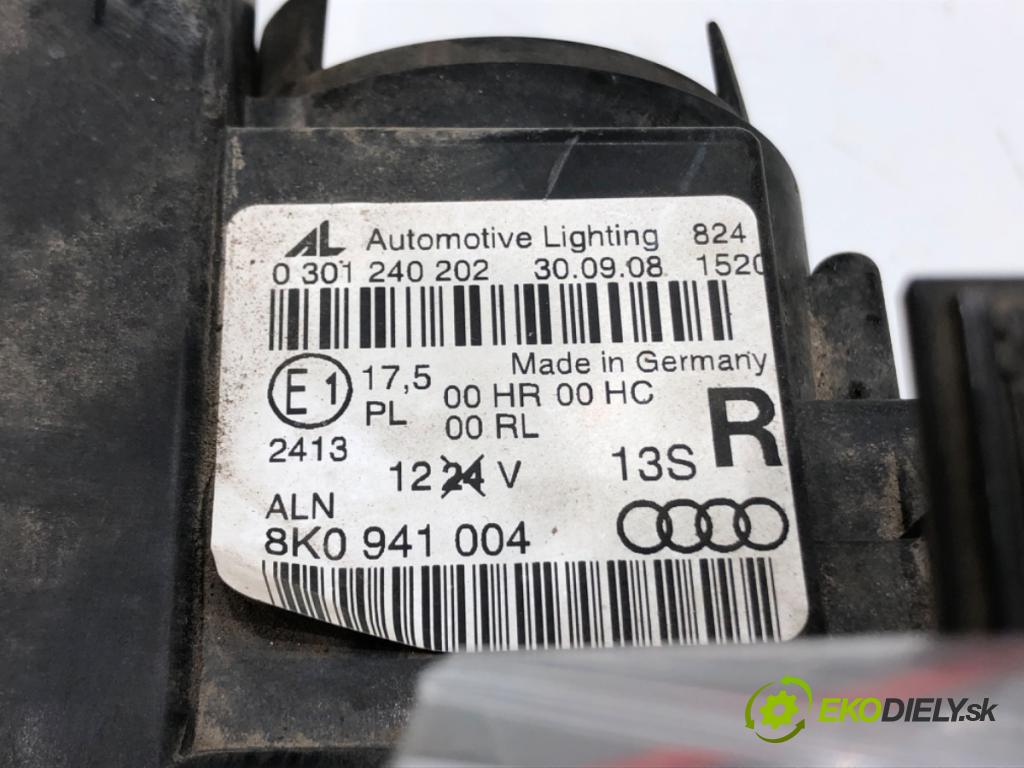 AUDI A4 B8 Avant (8K5) 2007 - 2015    2.0 TDI 105 kW [143 KM] olej napędowy 2008 - 2015  světlomet pravý přední část 8K0941004