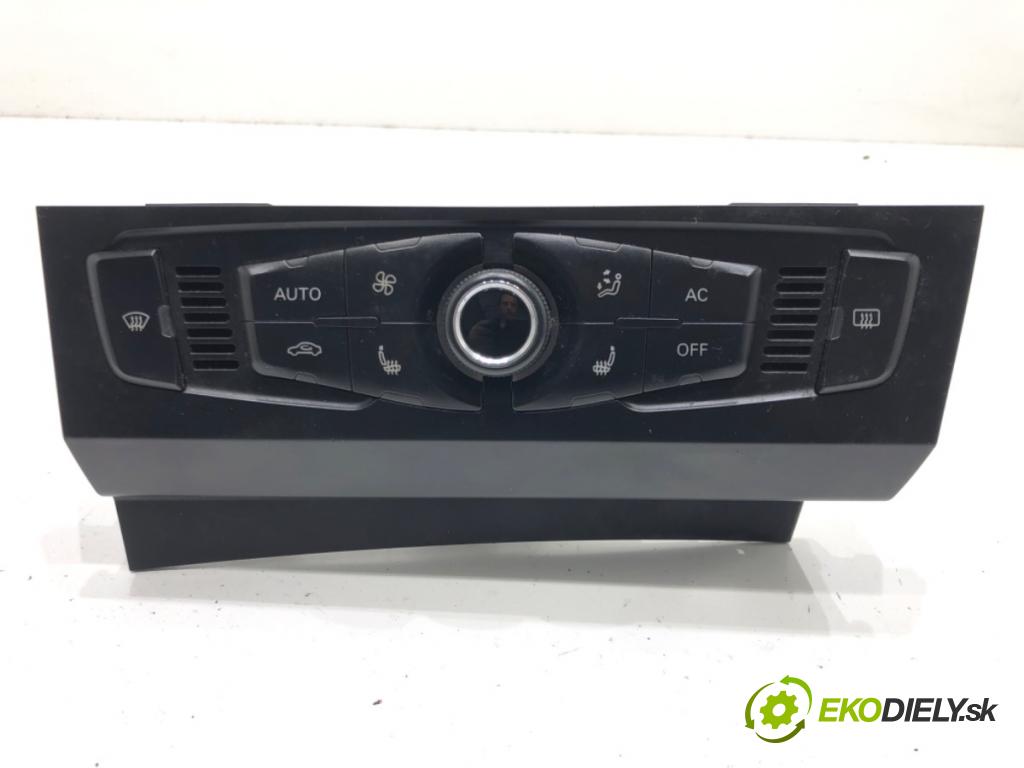 AUDI A4 B8 Avant (8K5) 2007 - 2015    2.0 TDI 105 kW [143 KM] olej napędowy 2008 - 2015  Panel ovládania kúrenia 8T1820043AA (Prepínače, spínače, tlačidlá a ovládače kúrenia)
