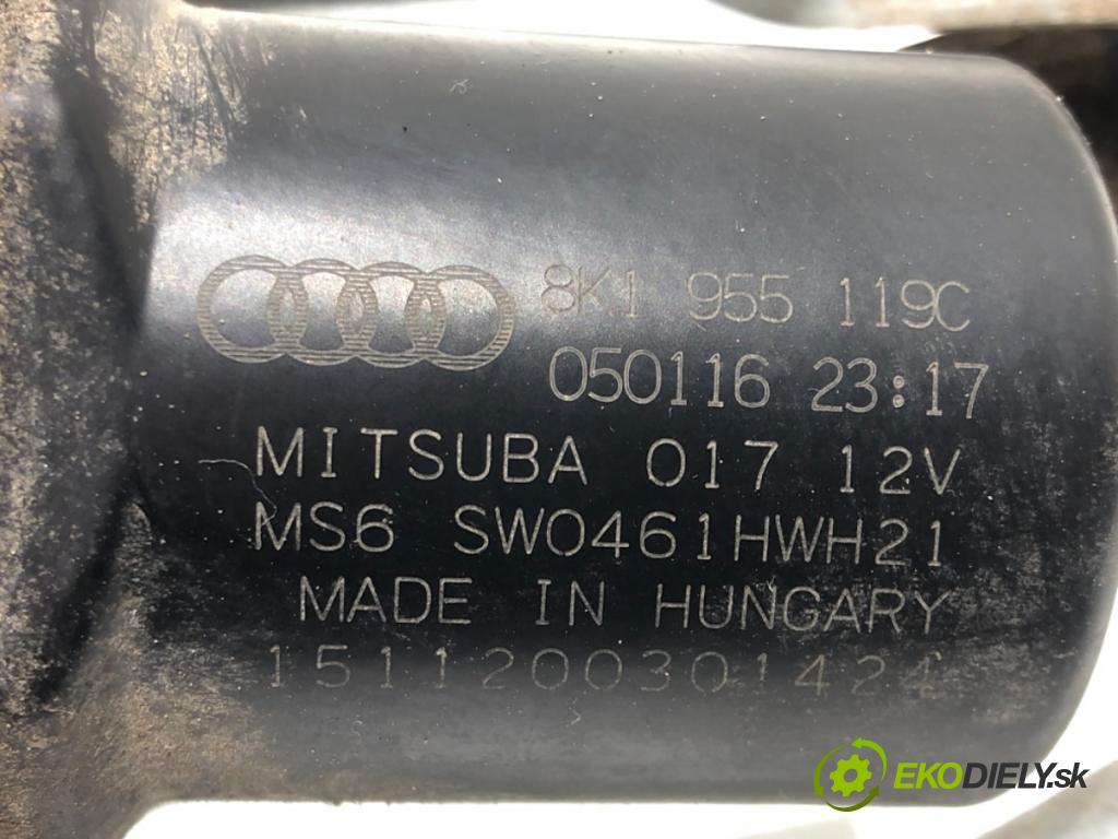 AUDI A4 B8 Avant (8K5) 2007 - 2015    2.0 TDI 105 kW [143 KM] olej napędowy 2008 - 2015  Mechanizmus stieračov predný 8K1955119C 8K1955023E (Motorčeky stieračov predné)