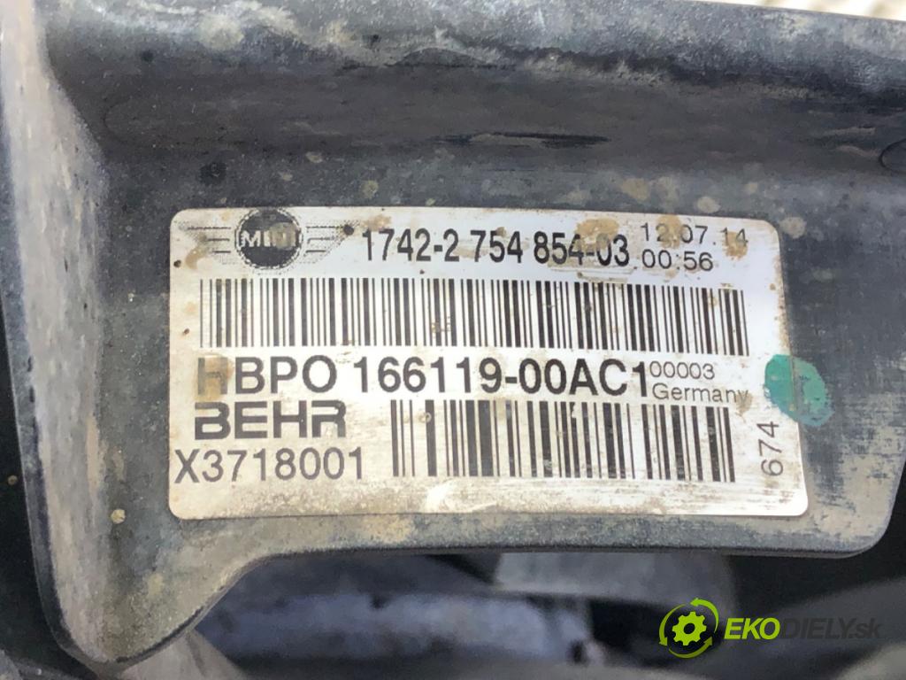 MINI MINI COUNTRYMAN (R60) 2010 - 2016    Cooper 90 kW [122 KM] benzyna 2010 - 2016  ventilátor chladiče 2754854 (Ventilátory)