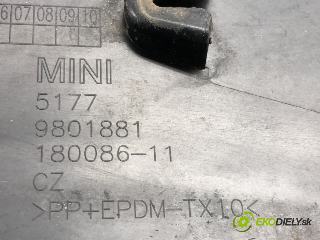 MINI MINI COUNTRYMAN (R60) 2010 - 2016    Cooper 90 kW [122 KM] benzyna 2010 - 2016  lišta blatníka přední část levá strana 180086-11