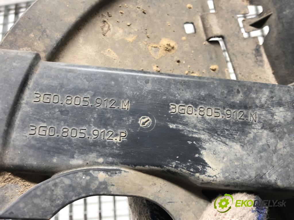 VW PASSAT B8 (3G2, CB2) 2014 - 2022    1.4 TSI 110 kW [150 KM] benzyna 2014 - 2022  podblatník pravý přední část 3G0805912N
