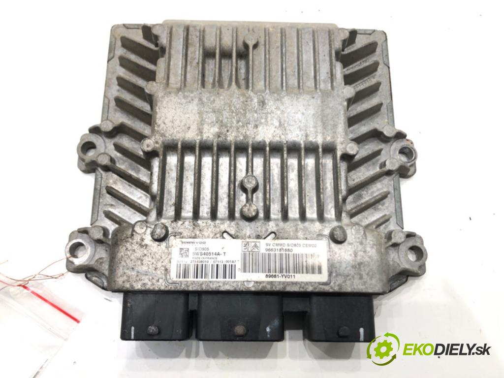 TOYOTA AYGO (_B1_) 2005 - 2014    1.4 HDi (WNB10_) 40 kW [54 KM] olej napędowy 2005 - 2010  riadiaca jednotka Motor 89661-YV011 (Riadiace jednotky)