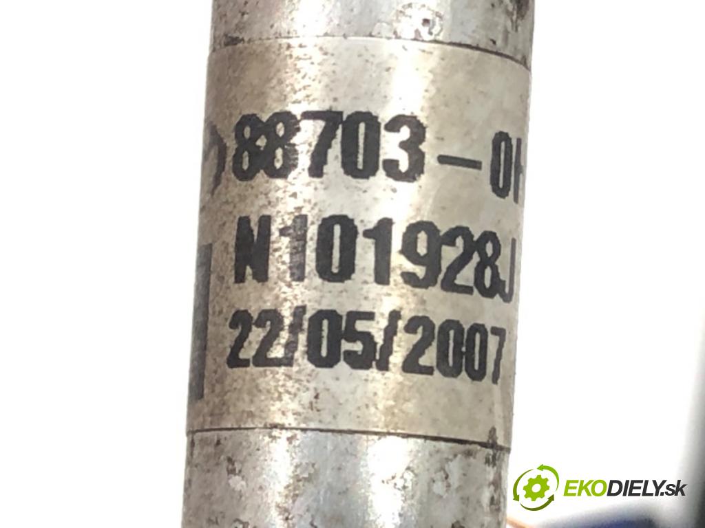 TOYOTA AYGO (_B1_) 2005 - 2014    1.4 HDi (WNB10_) 40 kW [54 KM] olej napędowy 2005 - 2010  rúrka klimatizácie 88703-0H020A (Rúrky klimatizácie)