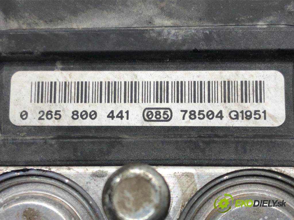 TOYOTA AYGO (_B1_) 2005 - 2014    1.4 HDi (WNB10_) 40 kW [54 KM] olej napędowy 2005 - 2010  Pumpa ABS 0265800441 (Pumpy ABS)