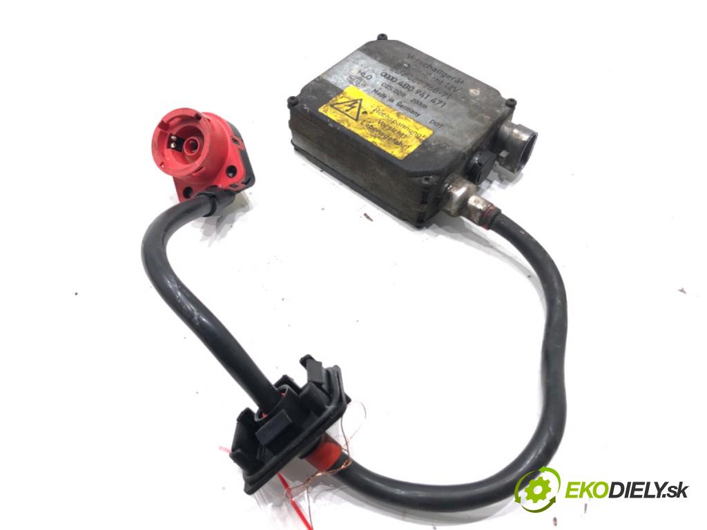 AUDI A6 C5 (4B2) 1997 - 2005    2.4 121 kW [165 KM] benzyna 1997 - 2005  Menič XENON 4B0941471 (Riadiace jednotky xenónu)